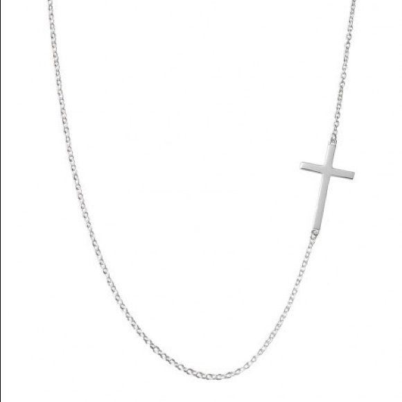 Stella Dot Sterling Silver Cross 